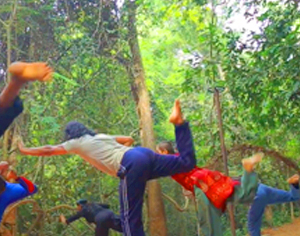 Guru Anil Natyaveda Kalaripayattu classes